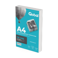 Papel Autoadhesivo Glossy A4 de 115 gr - Resma de 20 hojas