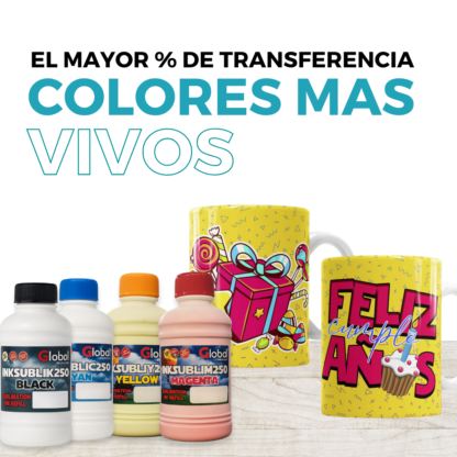 Tinta para sublimación Botella de 250ml – Precisión, calidad y cantidad - Imagen 6