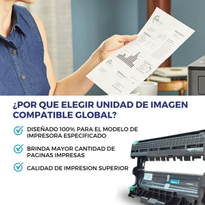 Módulo de Imagen DR2340 Compatible – Alto Rendimiento para Brother - Imagen 10