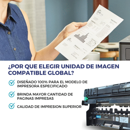 Drum DR3460 Compatible Brother – Calidad Profesional y Alta Durabilidad - Imagen 10