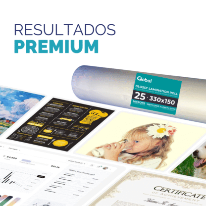 Rollo para Laminar Brillante 330mm x 150m 25 micronoes – Acabado Profesional y Resistente - Imagen 10
