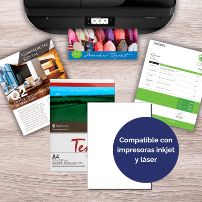 Resma Tempo 500 Hojas – Papel Premium para Impresora Inkjet | Ideal Oficina y Hogar - Imagen 7