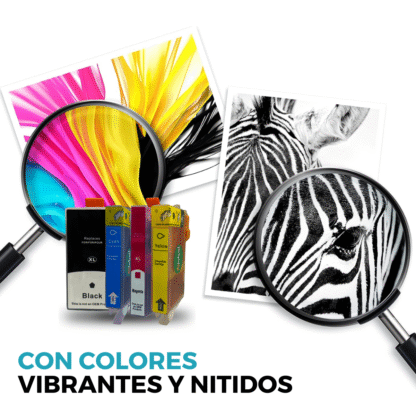 Cartucho de Tinta compatible HP 10 C4841A -  C4842A - C4843A - C4844A - Imagen 3
