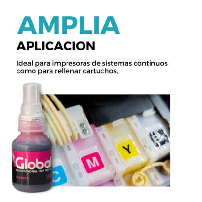 Tinta alternativa Brother T Series 5001/6001/D60 Colores Dye en botella dosificadora de 50 cm3 - Imagen 8