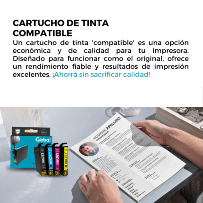 Cartucho De Tinta Compatible Epson T133XL/T135XL – Color y Rendimiento que Sorprenden - Imagen 3