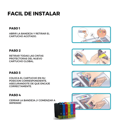 Cartucho de Tinta Compatible con HP 02XL - Imagen 5
