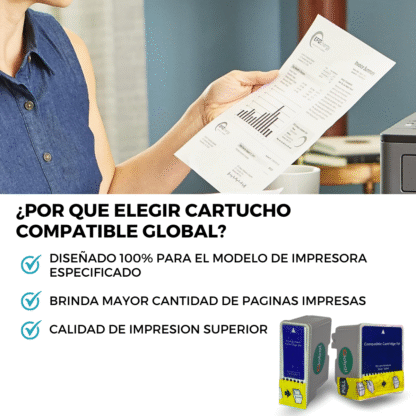 Cartucho de Tinta T138XL Negro: Alta Calidad para Epson TX525, TX235 y TX320 - Imagen 9