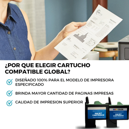 Cartucho Lexmark 23XL Negro Compatible – Máximo Rendimiento al Mejor Precio - Imagen 9