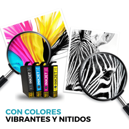 Cartucho De Tinta Compatible Epson T133XL/T135XL – Color y Rendimiento que Sorprenden - Imagen 6