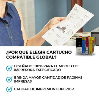 Cartucho de Tinta compatible HP 10 C4841A -  C4842A - C4843A - C4844A - Imagen 9