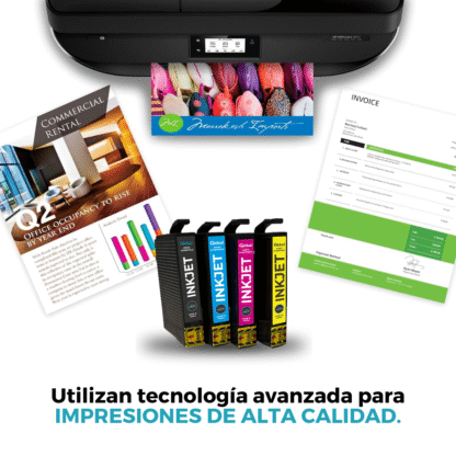 Cartucho De Tinta Compatible Epson T133XL/T135XL – Color y Rendimiento que Sorprenden - Imagen 8