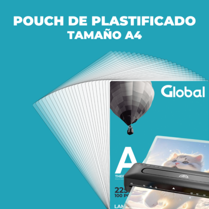 Sobres Pouch Poliester Para Plastificar A4 150mic X 100u - Imagen 2