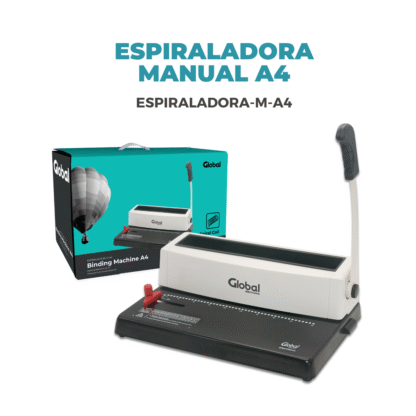 Espiraladora A4 Global Electronics – Precisión y Potencia en Cada Perforado - Imagen 2