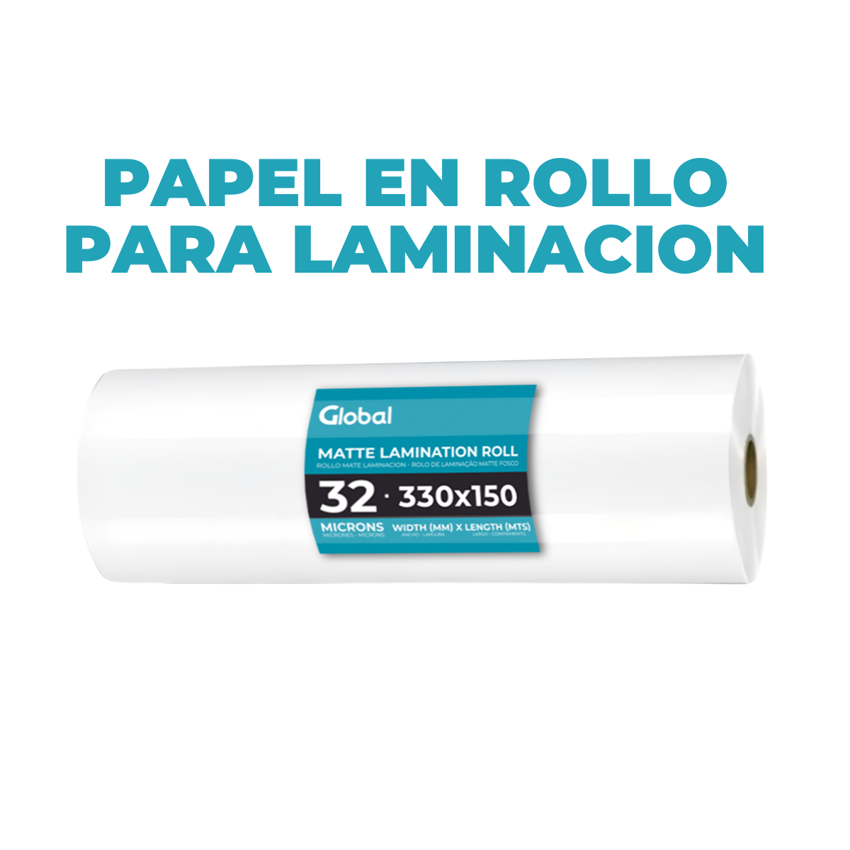 Rollo Para Laminar Mate 32 Micrones 330 Mm 150 Metros - Imagen 2
