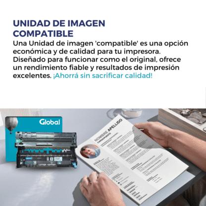 Drum DR3460 Compatible Brother – Calidad Profesional y Alta Durabilidad - Imagen 4