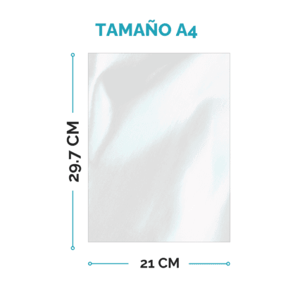 Papel Autoadhesivo A4 Transparente Film PP de 160 Grs - Imagen 2