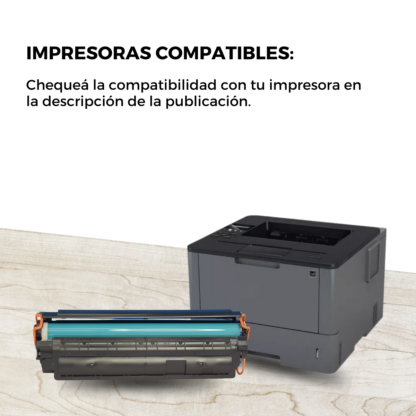Cartucho de Tóner Compatible con HP CC530/1/2/3 CE410/1/2/3 CF380/1/2/3 Universal - Imagen 4
