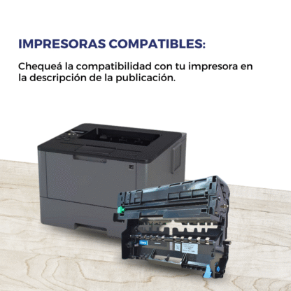 Drum DR3460 Compatible Brother – Calidad Profesional y Alta Durabilidad - Imagen 5