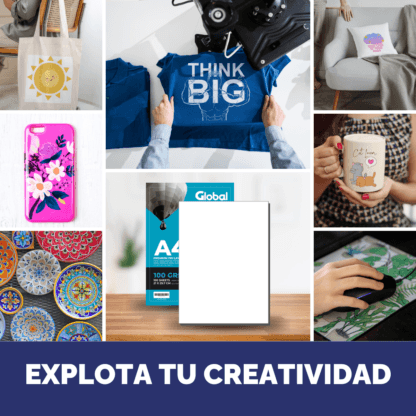 Papel para Sublimación Tricapa Premium 95% Transferencia en resma - Imagen 7