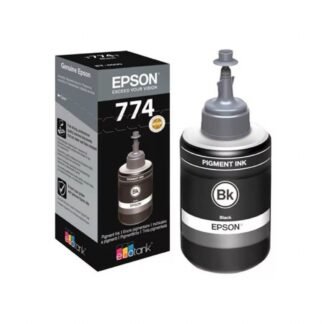 Botella de Tinta Original Epson T774 Negro 140ml para M105 205 655