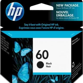 Cartucho de Tinta Original HP 60 Negro para