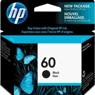 Cartucho de Tinta Original HP 60 Negro para