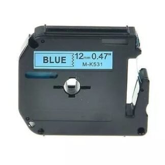 Cinta Mk531 Pt 45 55 70sr 70sp Rotuladora Azul 12mm X 8mts