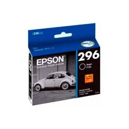 Cartucho de Tinta Original Epson T296 Negro para XP231 241 431 441