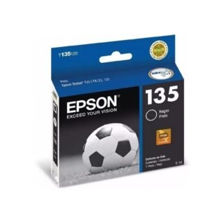 Cartucho de Tinta Original Epson T135 Negro para TX25 125 135