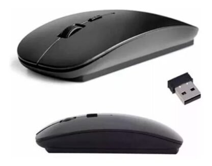 Mouse Optico Inalambrico M100 4d 1600dpi Color Negro Scroll
