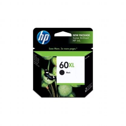 Cartucho de Tinta Original HP 60XL Negro para