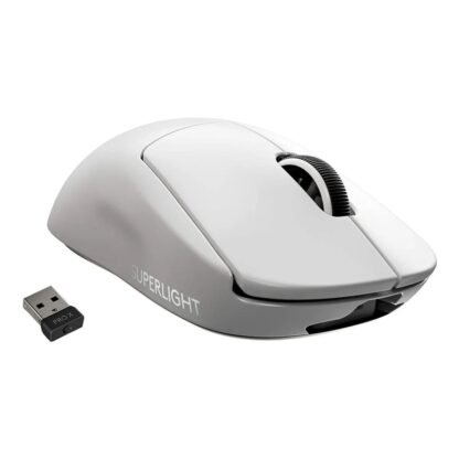Mouse Inalámbrico Logitech PRO X SUPERLIGHT Color Blanco