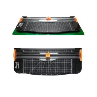 Cizalla Plastica Rotativa Portatil Global A4 310mm Con Guías en Blister