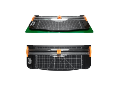 Cizalla Plastica Rotativa Portatil Global A4 310mm Con Guías en Blister