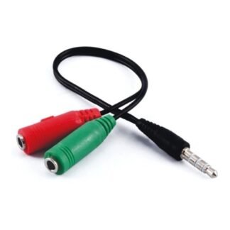 Adaptador Ditron Sonido Para Celular Y Ps4 A Mic Y Auricular