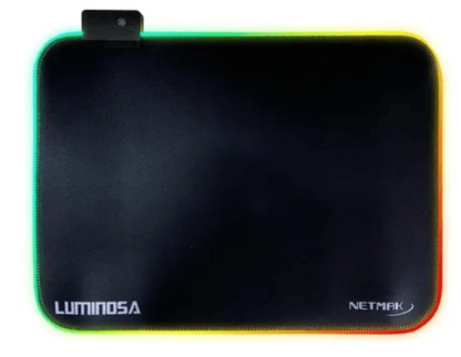 Mouse Pad Gamer Retroiluminado Netmak