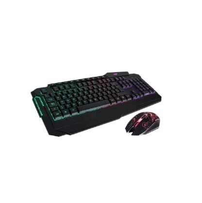 Combo Teclado y Mouse Gamer Retroiluminado Noganet, NKB-5320