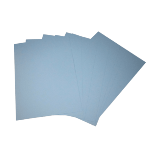 Papel Mate Opalina Cyan en resma de 100 hojas A4 (210 x 297 mm.) de 180 Grs.