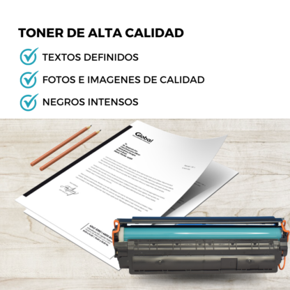Cartucho de Tóner Compatible con HP CC530/1/2/3 CE410/1/2/3 CF380/1/2/3 Universal - Imagen 6