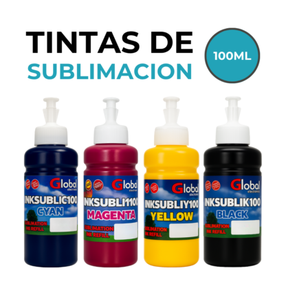 Tinta Sublimación Tipo Original en botella dosificadora de 100 cm3 - Imagen 2