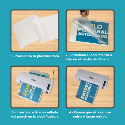 Pouch Plastificado Oficio 225x362mm – Acabado Glossy de Alta Resistencia - Imagen 6