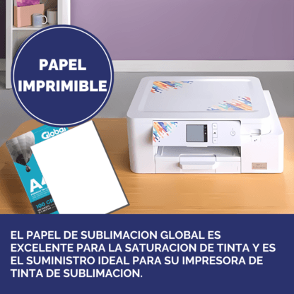 Papel para Sublimación Tricapa Premium 95% Transferencia en resma - Imagen 8