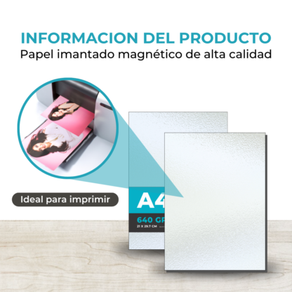 Papel Glossy Magnético A4 – Transformá tus Fotos en Imanes - Imagen 5