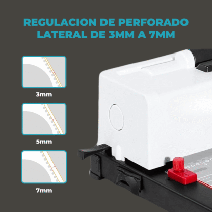 Espiraladora A4 Global Electronics – Precisión y Potencia en Cada Perforado - Imagen 7