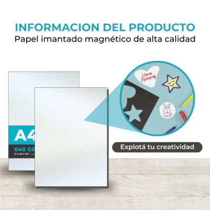 Papel Glossy Magnético A4 – Transformá tus Fotos en Imanes - Imagen 6