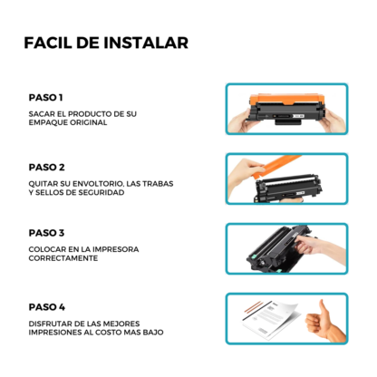 Cartucho de Tóner Compatible con HP CC530/1/2/3 CE410/1/2/3 CF380/1/2/3 Universal - Imagen 8