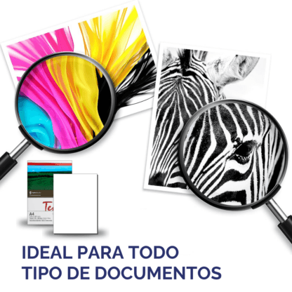 Resma Tempo 500 Hojas – Papel Premium para Impresora Inkjet | Ideal Oficina y Hogar - Imagen 6