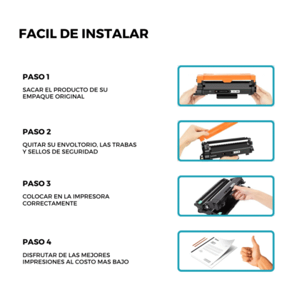 Tóner Compatible MLD2850B para Samsung ML2850 – Alto Rendimiento y Precisión Profesional - Imagen 7