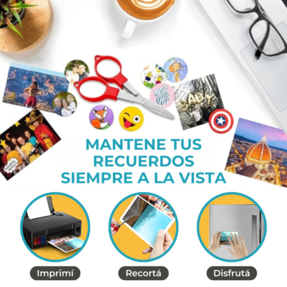 Papel Glossy Magnético A4 – Transformá tus Fotos en Imanes - Imagen 7