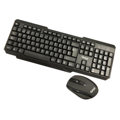 Combo Teclado y Mouse Inalámbrico a Pilas KMG20 - Imagen 2